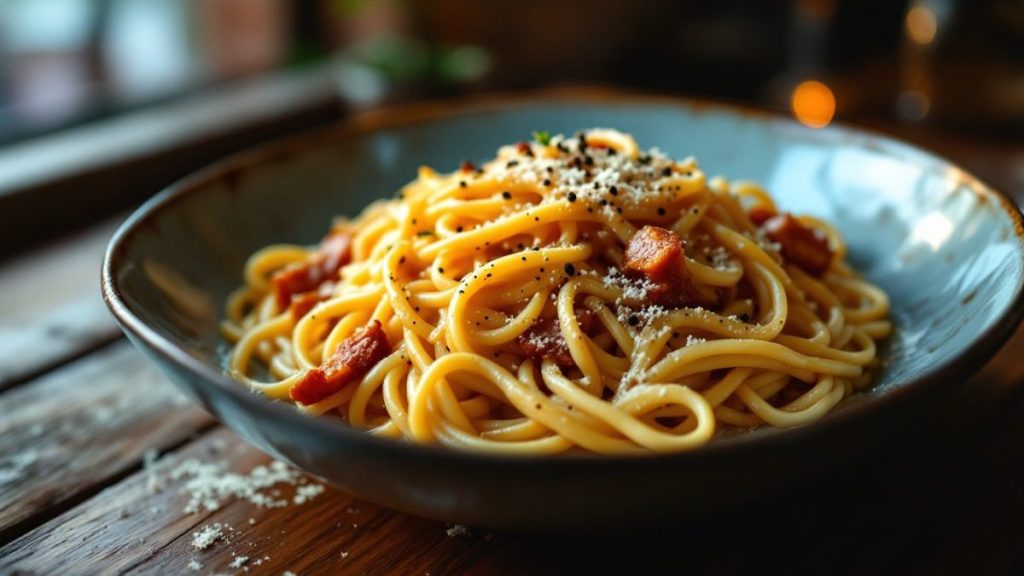 découvrez la véritable carbonara sans fausse note ! oubliez les erreurs de touristes : suivez cette technique infaillible pour révéler l’authentique goût romain, simple et savoureux.