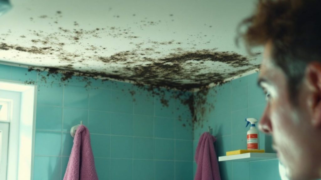 découvrez comment un simple plafond de douche moisi peut révéler une vmc défaillante qui dégrade la qualité de l'air chez vous. ne confondez plus humidité normale et danger invisible : protégez votre santé !