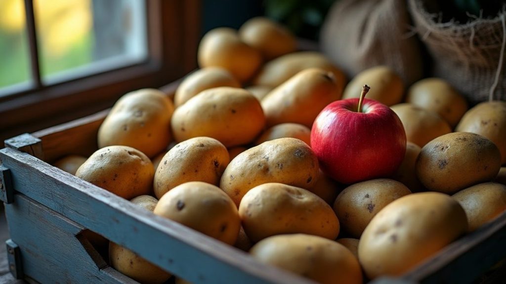 découvrez l'astuce pour conserver vos pommes de terre sans qu'elles ne germent ni ne ramollissent. stockez-les dans un endroit spécifique et gardez-les fraîches et fermes jusqu'à 6 mois !
