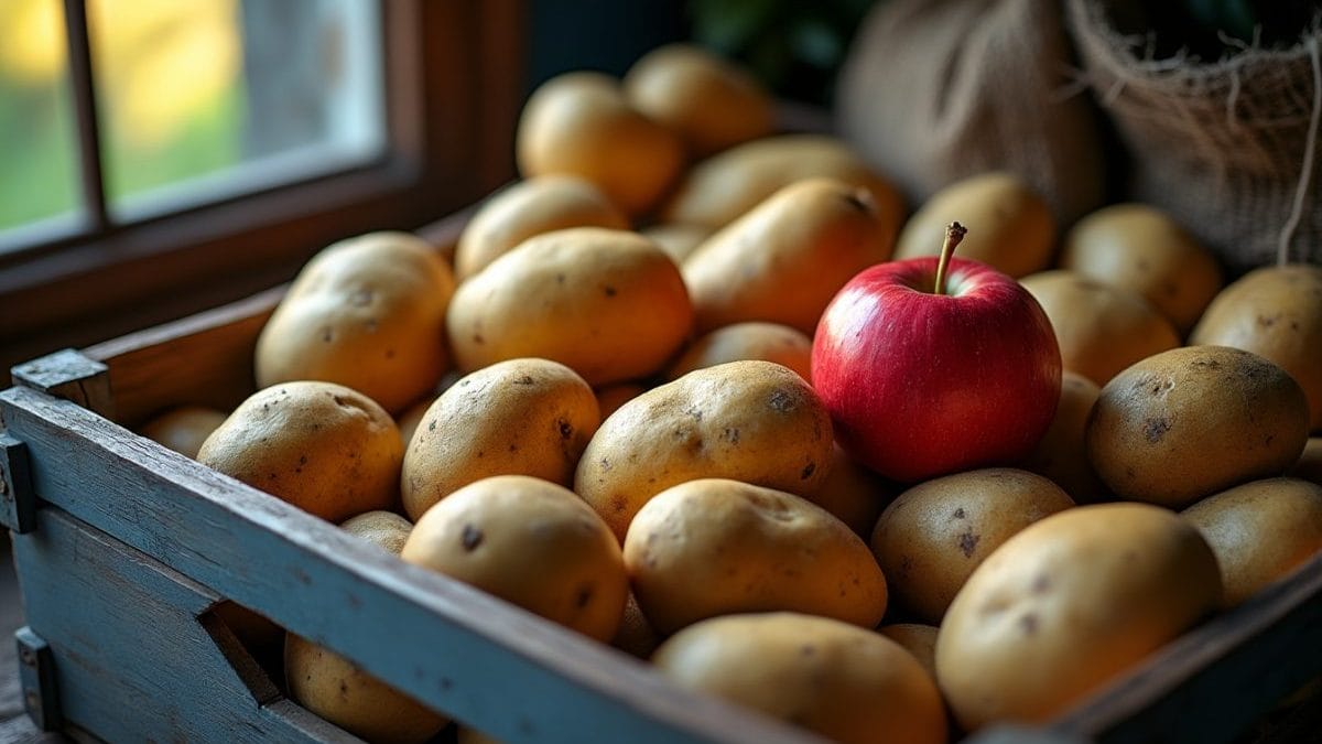 découvrez l'astuce pour conserver vos pommes de terre sans qu'elles ne germent ni ne ramollissent. stockez-les dans un endroit spécifique et gardez-les fraîches et fermes jusqu'à 6 mois !