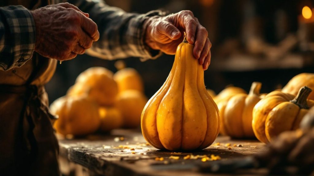 découvrez le geste traditionnel transmis de génération en génération pour conserver vos courges parfaitement intactes pendant des mois après la récolte. astuces pratiques et conseils ancestraux à adopter facilement !
