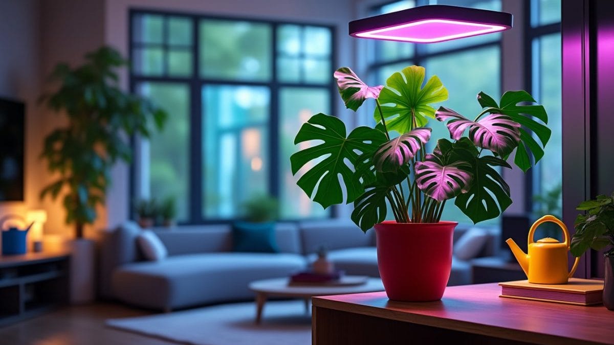 découvrez comment ces led spéciales pour plantes d'intérieur remplacent la lumière naturelle et favorisent la croissance de vos végétaux toute l'année, même en hiver !