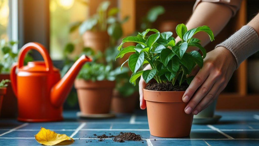 découvrez une technique simple pour rempoter vos plantes d'intérieur cet automne et les aider à passer l'hiver sans stress. conseils pratiques pour des plantes saines et résistantes jusqu'au printemps !