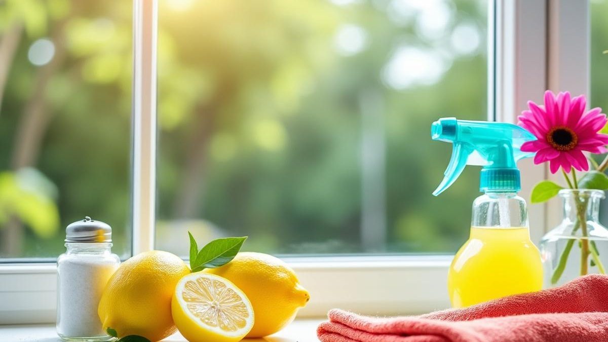 découvrez comment un simple mélange de sel et de citron peut remplacer les sprays coûteux et faire briller vos vitres de façon naturelle, économique et efficace. dites adieu aux produits chimiques grâce à cette astuce maison !
