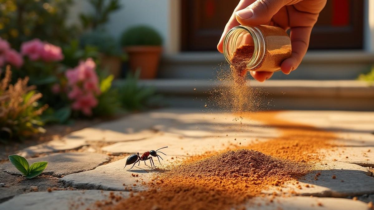 découvrez l’astuce naturelle de cette grand-mère qui utilise de la cannelle sur le pas de sa porte pour empêcher les fourmis d’entrer : simple, efficace et sans produits chimiques !