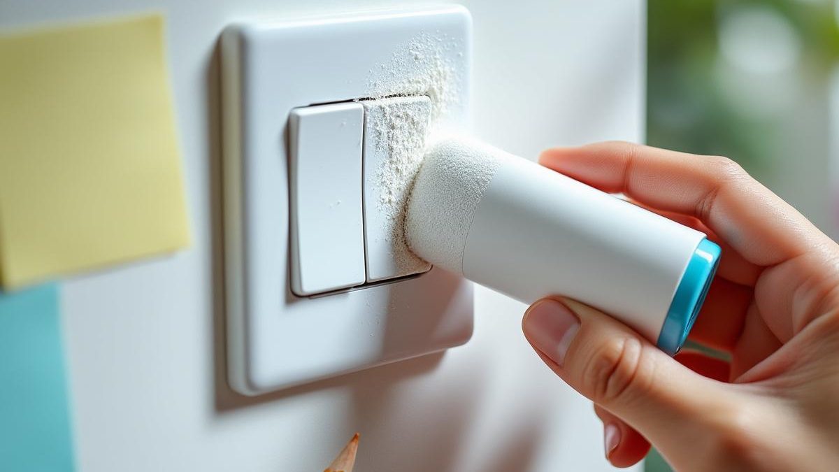 découvrez cette astuce simple et surprenante : en frottant une gomme d’écolier sur des interrupteurs jaunis, ils retrouvent leur blancheur d’origine en quelques secondes. essayez dès maintenant ce nettoyage rapide et efficace !
