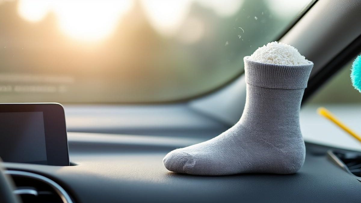 découvrez l'astuce simple et efficace de la chaussette remplie de litière pour chat dans la voiture. fini la buée sur les vitres, même en hiver ! méthode économique et facile à réaliser pour garder votre pare-brise net et profiter d'une conduite plus sûre.