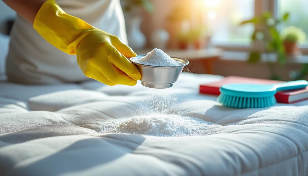 découvrez l'astuce surprenante des hôtels pour nettoyer efficacement votre matelas avec du bicarbonate de soude. résultat éclatant en seulement 1 heure : une solution rapide, naturelle et économique !