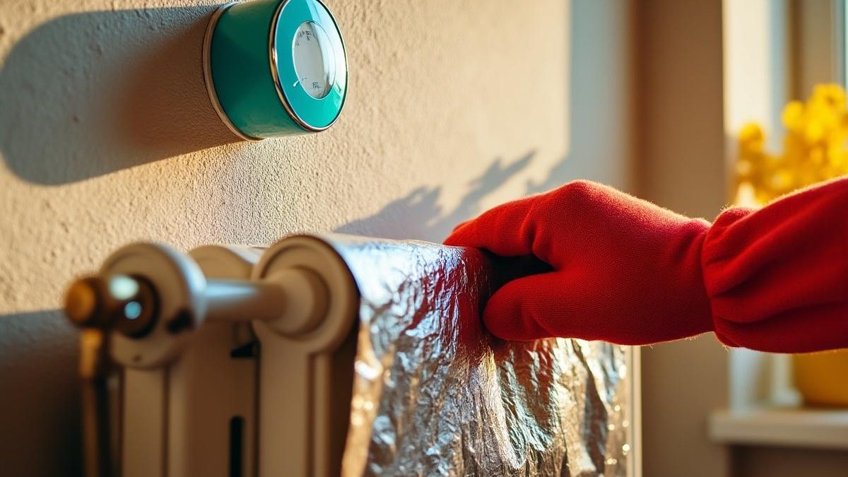 découvrez comment placer une feuille d'aluminium derrière votre radiateur peut réduire vos factures d'énergie. cette astuce simple et économique améliore l'efficacité de chauffage et vous aide à faire des économies tout l'hiver.