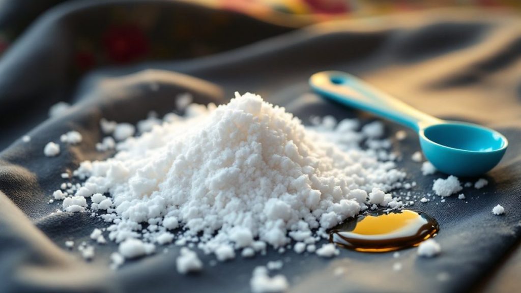 découvrez comment éliminer facilement les taches de graisse de vos vêtements grâce à ces cristaux blancs. une solution douce et efficace qui agit pendant la nuit, sans abîmer les tissus, contrairement à l'eau de javel.